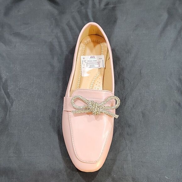 BRAND NEW WILD DIVA LOUNGS NELLIE RHINESTONE BOW SHOE - Picture 14 of 15